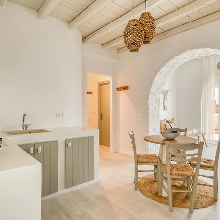 Cavos Paros Veranda, Sea-view Terrace & 2 Bedrooms Apartment *