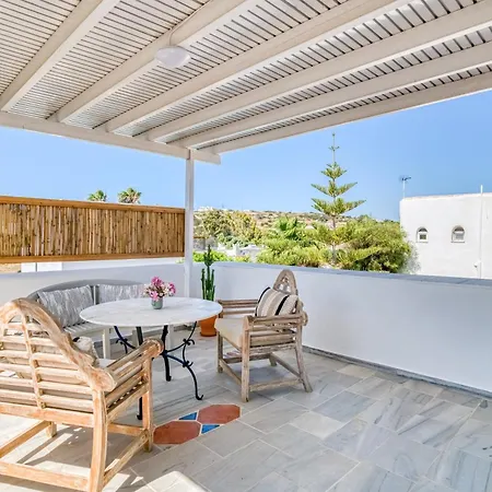 Cavos Paros Veranda, Sea-view Terrace & 2 Bedrooms Apartment