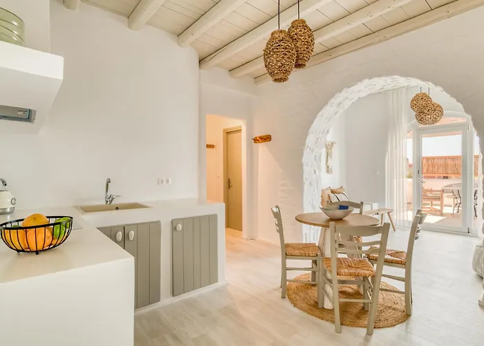 Cavos Paros Veranda, Sea-view Terrace & 2 Bedrooms Apartment *