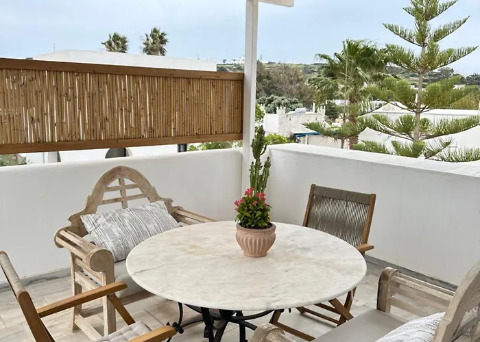 Cavos Paros Veranda, Sea-view Terrace & 2 Bedrooms Aliki (Paros)